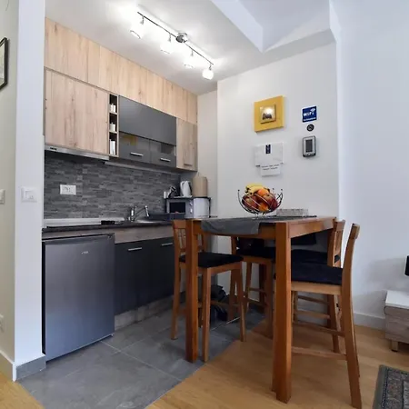 Ferienwohnung Tayson Square Dorcol New Location Free Garage Belgrad Exterior foto